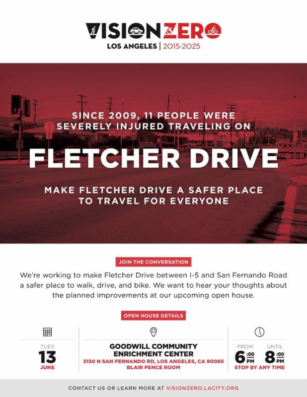 Vision Zero - Fletcher Drive - Silver Lake Chamber of Commerce